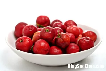 Lợi ích sức khỏe từ trái sơ-ri