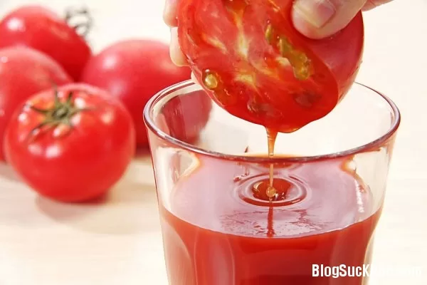 Mặt nạ cà chua cho da trắng sáng mịn màng