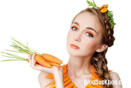 cr Chăm sóc da với cà rốt