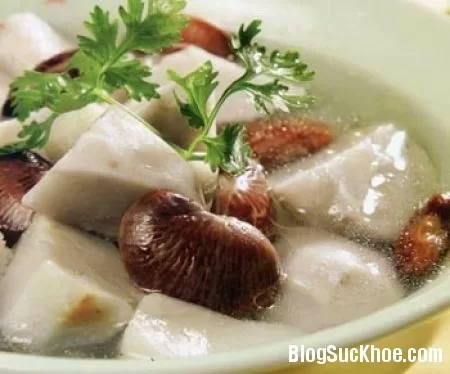 Đậu ngự hầm khoai sọ cải thiện suy nhược trí nhớ