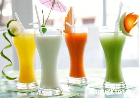 Giảm câm hiệu quả với 5 loại nước ép trái cây