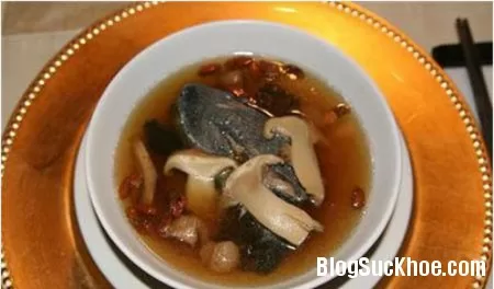 Món ăn bài thuốc chữa chứng loãng tinh