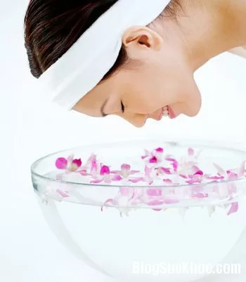 Liệu pháp xông hơi làm đẹp da mặt