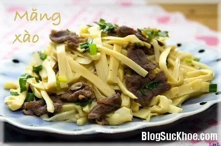 Biện pháp khử độc măng tươi trước khi chế biến