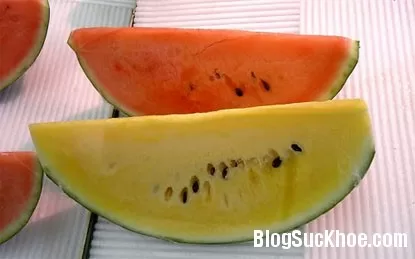 Lợi ích tuyệt vời của dưa hấu vàng