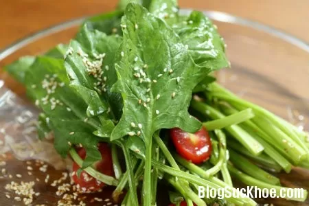 Chữa bệnh từ cải bó xôi
