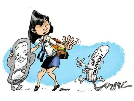 Những nguy hại cho sức khỏe từ băng vệ sinh