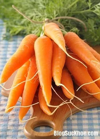 7 lợi ích sức khỏe từ cà rốt