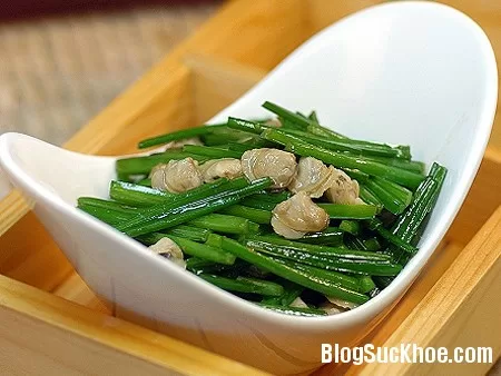 Rau hẹ bổ dương khí tốt cho sức khỏe
