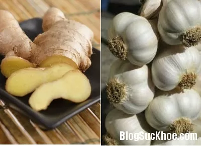 10 bài thuốc trị bệnh hiệu quả từ tỏi và gừng