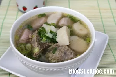 Món ăn từ khoai sọ chữa bệnh