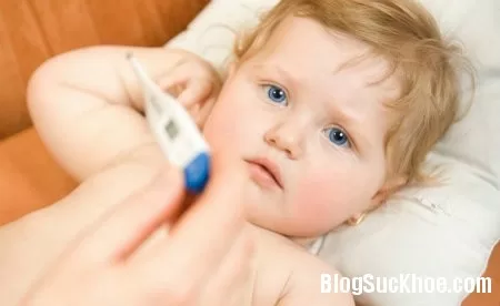 Bắt bệnh nhanh khi bé bị sốt