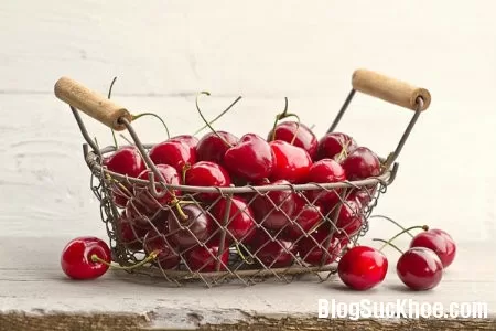 Quả anh đào phòng chứng tăng huyết áp