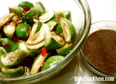 Lưu ý độc tố khi ăn cà pháo