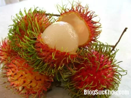 Lợi ích sức khỏe từ trái chôm chôm