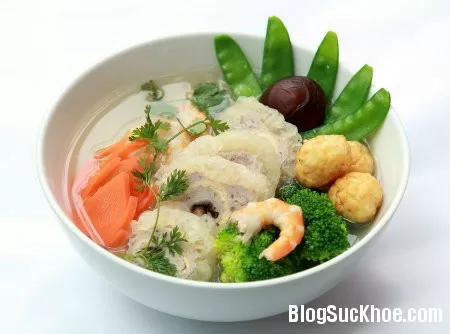 Món ăn từ bong bóng cá bổ thận cố tinh