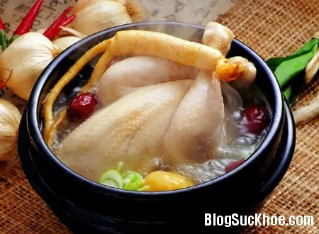 Món ăn trị bệnh từ thịt gà