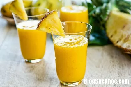 Chữa đau họng bằng nước ép củ quả