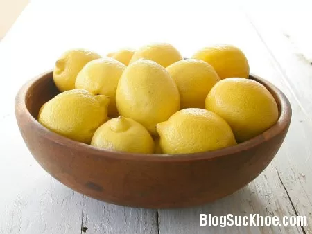 Sử dụng chanh làm thuốc
