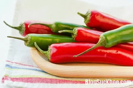 Tác dụng chữa bệnh tuyệt vời của ớt
