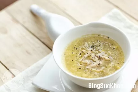 Món súp gà tăng sức đề kháng