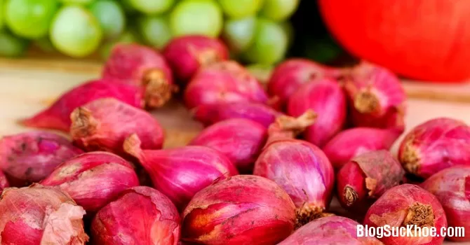 Lợi ích từ hành tím