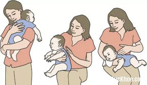 Cách giúp bé dễ chịu khi bị đau bụng