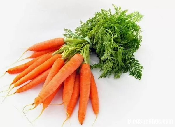 Bài thuốc quý từ củ cà rốt
