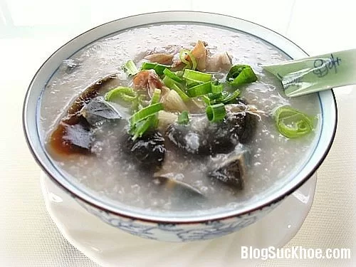 Các món cháo tốt cho người cao huyết áp