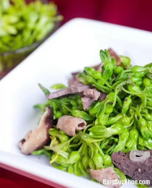 Một số món ăn chữa bệnh từ hoa thiên lý
