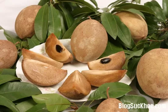 Quả hồng xiêm chữa tiêu chảy, táo bón