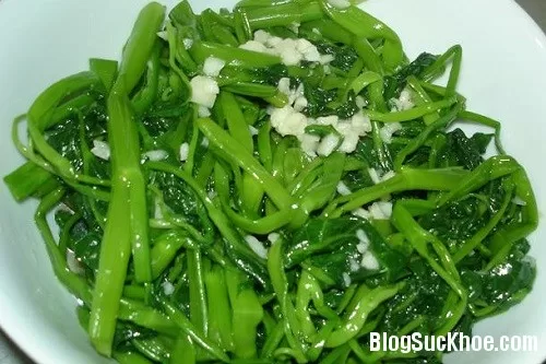Phòng trị bệnh theo dân gian từ rau muống