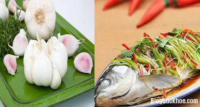 Những thực phẩm không được kết hợp với tỏi