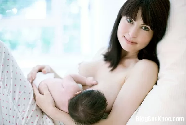 Các tư thế cho con bú đúng cách
