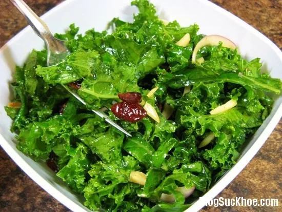 Lợi ích của cải xoăn với sức khỏe