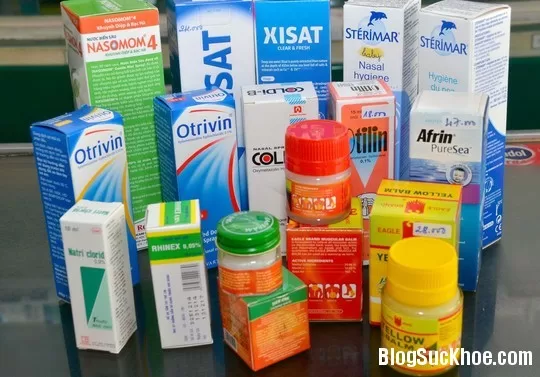 Thuốc trị nghẹt mũi và những lưu ý khi dùng