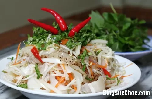 Mang thai nên tránh ăn gỏi