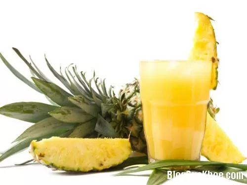 Mỡ bụng tiêu biến sau 1 tuần với nước ép dứa