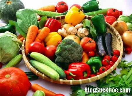 Màu sắc rau củ tốt cho sức khỏe như thế nào?