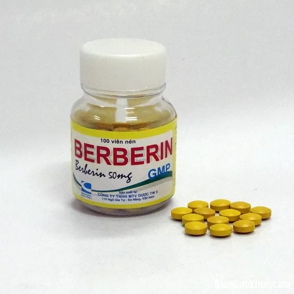 Cách sử dụng thuốc Berberin