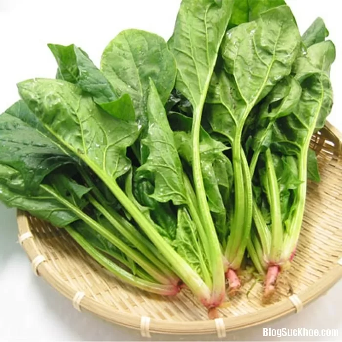 Lợi ích của cải bó xôi với người tăng huyết áp