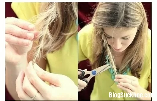 Cách trị tóc chẻ ngọn từ thiên nhiên