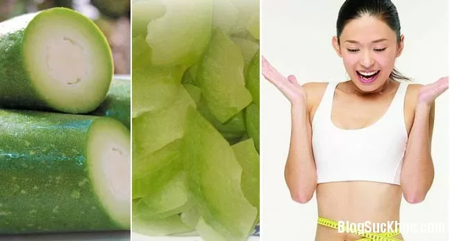 Giảm cân hoàn hảo với bí đao