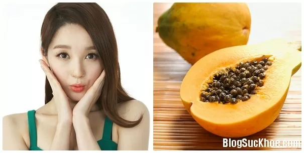 Cách trị mụn thịt dứt điểm bằng đu đủ chín