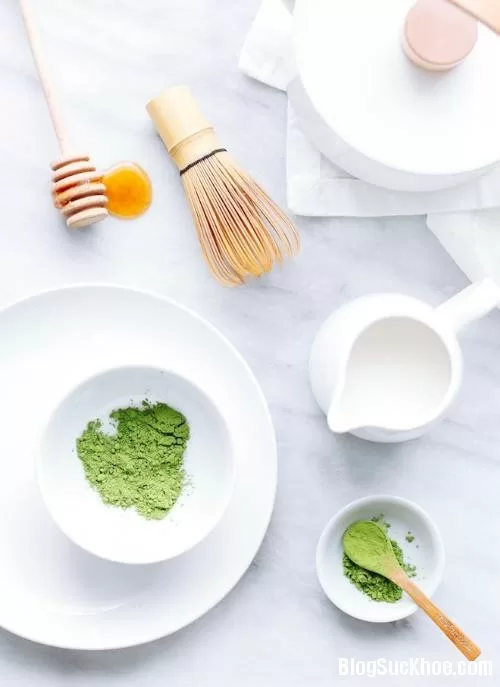 Cách tẩy tế bào chết bằng hỗn hợp trà xanh