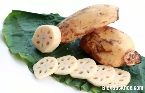 Tăng cường sức khỏe với củ sen