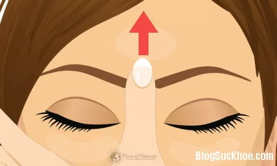 Bấm huyệt ngay giữa trán có tác dụng như thế nào?
