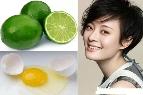 Trị mụn thâm, làm trắng da với chanh
