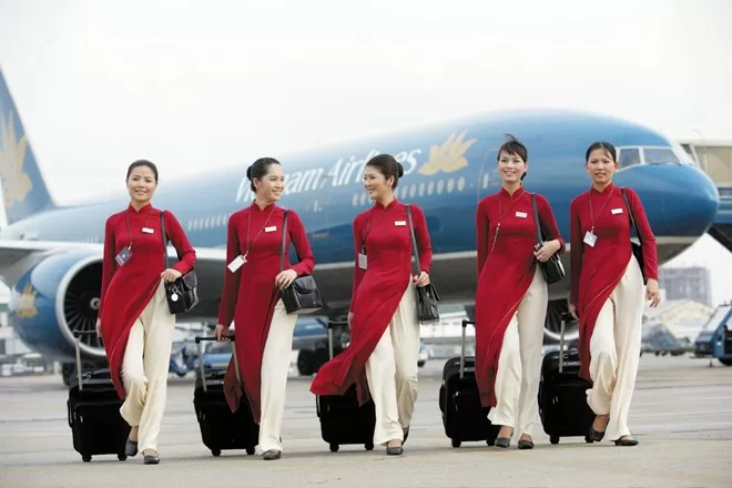 Lương của tiếp viên hàng không hưởng tầm 30 triệu/tháng
