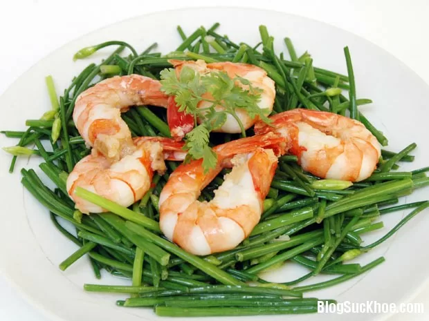 Món ăn từ tôm giúp nâng cao ham muốn cho chị em